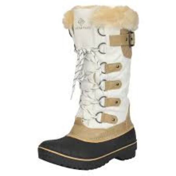 DREAM PAIRS Womens Snow Boots Size 10 - Picture 1 of 5